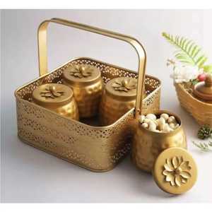 Luxury Handcrafted Wooden Dry Fruit <b>Box</b> Antique Gold Embossed Jewelry Organizer Premium <b>Wedding</b> Return <b>Gift</b> <b>Box</b> Storage Case - Product Image 3