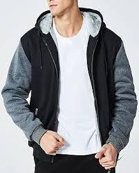 Full Zip Hoodie - Heavyweight French Terry Fleece Jacket for Men Custom Logo - Product Image 2