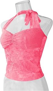 Crop top pour femme en tissu doux, coupe courte, ajustement facile, style décontracté quotidien, léger - Product Image 3