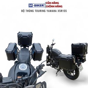 Juego de Maletas Laterales para Motocicleta Yamaha XSR155 - Diseño Clásico, Uso Ligero, 1 Año de Garantía |   M-Biker - Product Image 1