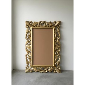 Handcrafted Teak Wood Ornate <b>Antique</b> Mirror <b>Frame</b> - Wholesale from India - Product Image 2