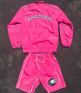 Ensemble court coupe-vent confortable pour femmes avec taille personnalisable, ensembles deux pièces élégants, ensembles de shorts d'été - Product Image 2