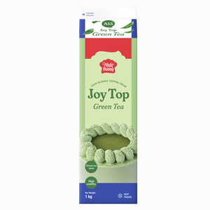 ครีมเทียมคุณภาพสูงสำหรับขายส่ง ยี่ห้อ Joy Top รสชาเขียว ขนาด 1 กก. สำหรับใช้ในเบเกอรี่ ได้รับรองฮาลาล ราคาพิเศษ - Product Image 1