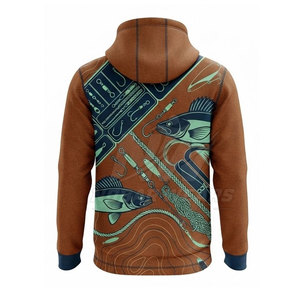 Sweat-shirts de pêche à manches longues, pull-over d'extérieur avec tissu respirant et à séchage rapide pour la pêche, le camping, la randonnée et la navigation de plaisance - Product Image 4