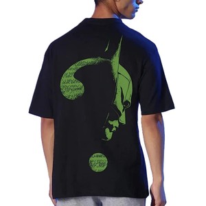 T-<span class=keywords><strong>shirt</strong></span> noir à manches courtes pour homme The <span class=keywords><strong>Batman</strong></span> avec imprimé motif chauve-souris, col rond, coupe décontractée en jersey - Product Image 6