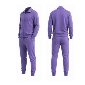 Mens Gym Sports Tracksuit Custom Training Fitness Running Suit Zipper Jacket Jogger <b>Pants</b> OEM ODM Wholesale Supplier Factory Set - Product Image 6