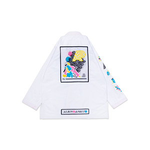 Kimono de Jiu Jitsu Brasileño Personalizado, Transpirable, Ligero, 100% Algodón, Tejido Perla de Alta Densidad 450550, Marca Privada OEM, Envío Rápido - Product Image 5