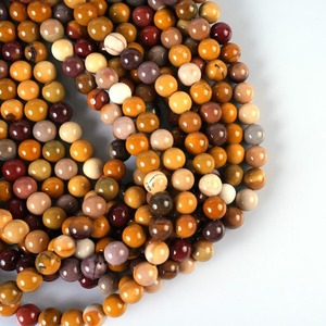 Natural Mookaite Jasper Smooth Round <b>Beads</b> Strands 4MM 6MM 8MM 10MM <b>Loose</b> <b>Beads</b> For Jewelry Making From Indian Wholesaler Bulk - Product Image 4