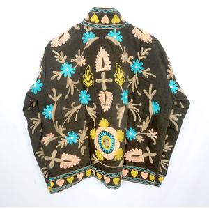 Chaqueta Cotrise Étnica Bordada al por Mayor para Mujer, Abrigo de Otoño/Invierno, Diseño Tradicional Premium, Algodón Transpirable Ecológico - Product Image 6