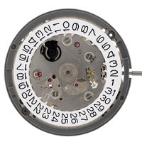 Montre originale Tmi Sii Nh35 Nh36 9015 8215 Seiko Japon en acier inoxydable argenté avec tige d'origine