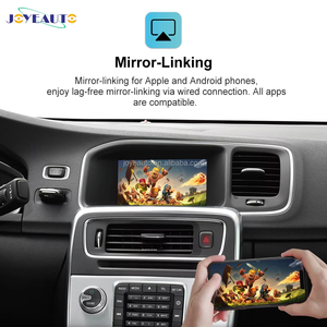 Joyeauto CarPlay sans fil <span class=keywords><strong>Android</strong></span> <span class=keywords><strong>Auto</strong></span> pour Volvo S60/XC60/V60/S80/V40 2014-2019 Écran <span class=keywords><strong>7</strong></span> pouces Plug&Play Boîte CarPlay MMI Lien miroir - Product Image 2