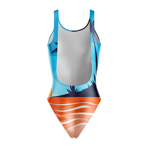 Traje de Baño Profesional Sublimado de Una Pieza para Mujer, Transpirable, para Playa, de Alto Rendimiento, OEM - Product Image 6