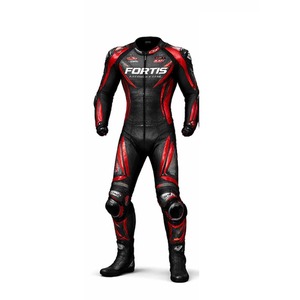 Traje de Carreras de Dos Piezas Personalizado de la Mejor Calidad, Nuevo, Trajes de Motocicleta de Cuero Genuino, Cómodos para el Invierno, Pakistan Fortis - Product Image 1
