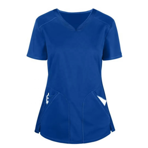 High Quality Custom Logo Medical <b>Scrubs</b> <b>Tops</b> Hospital Uniforms for Men and Women Designed Factory for Doctors - Product Image 5
