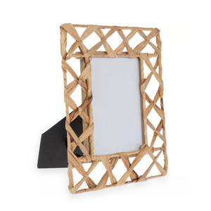 Cadres photo A4 faits main tendance, meilleur prix, haute qualité, en jacinthe d'eau naturelle. - Product Image 2