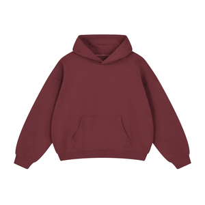 Sudadera con Capucha Oversize para Hombre, Estilo Urbano, de Algodón Suave, Manga Larga, Corte Holgado, con Logotipo Personalizado y Marca Privada - Product Image 1