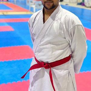 Cinturón de Karate de Artes Marciales Ligero de Alta Calidad a Precio de Mayoreo, Diseño y Colores Personalizados, Logotipo Personalizado, Servicio OEM, Algodón - Product Image 2
