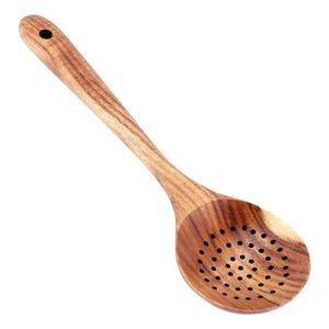 Juego de Cucharas para Servir Ensaladas de Madera Rústica Hechas a Mano, Utensilios de Madera Natural Ecológicos para Uso en la Cocina, Material de Madera Natural - Product Image 6