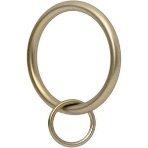 Anneau de rideau métallique avec clip de fixation pour fenêtre domestique, support pour tringles à rideaux, rails et accessoires de rideaux de qualité supérieure - Product Image 3