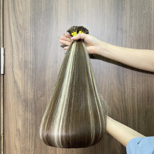 Extensiones de Cabello con Punta Plana, Cabello Humano Remy Vietnamita, Liso Natural, Duradero, Trama Doble a Máquina, Todos los Colores, Venta al por Mayor de Fábrica - Product Image 1