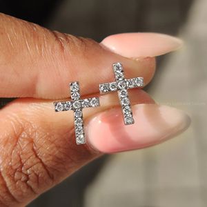 Pendientes de Diamantes Cultivados en Laboratorio de 0.25CT, Corte Redondo E/F VS, Plata 925, Oro Blanco, Hechos a Mano, Sostenibles, Elegantes, Joyería para Mujer - Product Image 5