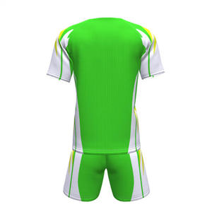High Quality <b>Soccer</b> Uniform Kits for Children Customizable Blue Black Green Red Sublimation Factory Shipped Football Wear - Product Image 4