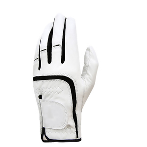 Guantes de Golf de Piel de Cabretta Premium para Hombre, Agarre Suave, Diseño Transpirable, Logotipo Personalizado, Guantes de Golf de Piel de Oveja para Hombre y Mujer - Product Image 2