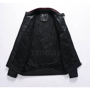 New Arrival 2026 Premium Quality Men's Winter Motorbike <b>Racing</b> <b>Jacket</b> Cow Skin Leather Stand Collar Customized Logos High Street - Product Image 3