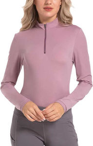 Camiseta Deportiva Ecuestre de Secado Rápido y Personalizable para Mujer, para Entrenamiento y Práctica de Equitación, Camiseta Ecuestre Económica - Product Image 6