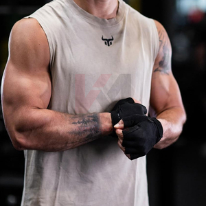 Custom Training Weightlifting Gloves <b>Men</b> Women Wrist Support Grip Workout Fitness Gloves Wholesale - Product Image 2