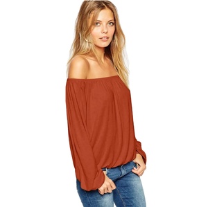 2024 Vintage femmes t-shirt 100% coton été imprimé tissu conception dames épaule vers le bas chemise respirant - Product Image 3