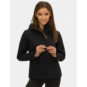 Chaqueta Softshell Acolchada de Invierno para Mujer, Personalizada, Impermeable, con Cierre de Cremallera, Diseño Sólido, para Senderismo al Aire Libre - Product Image 4