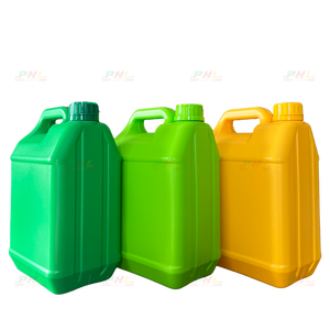Envase Cuadrado Verde de HDPE de 5000 ml (5 Litros) con Tapa de Rosca de 42.5 mm para Productos Químicos, de Vietnam, PHLPlasticCo - Product Image 4