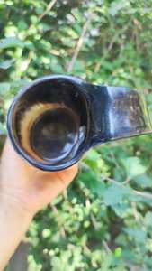Taza de Cuerno Vikinga de Alta Calidad con Diseño Único y Logotipo, Taza para Beber de Cuerno de Búfalo Tallada a Mano, Artículo Decorativo para Exportación UO - Product Image 3
