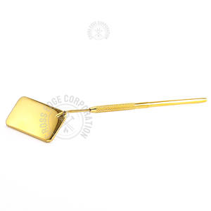 Custom Color Large Rectangle Stainless Steel Lightweight Eyelash <b>Mirrors</b> Portable Lash Artist Tool - Product Image 1