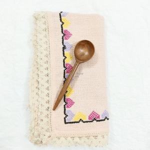 Cuchara mezcladora de madera hecha a mano, utensilio de cocina clásico de madera maciza, cocina rústica, cuchara de sopa China esencial, utensilios de madera - Product Image 4