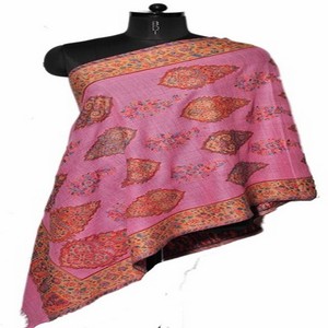 Long Cashmere Traditional <b>Scarf</b> <b>Wool</b> Melange kani Stole Winter Knitted <b>Scarf</b> - Product Image 3