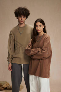 Sudadera con Capucha Unisex Personalizada en Color Liso, con Cierre, Transpirable, Diseño Personalizado, Otoño, Poliéster/Algodón, Corte Holgado, 2 Piezas - Product Image 4