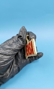 จี้เคลือบเงาพร้อมสลักชื่อตามสั่ง จี้เงินแท้ 925 ประดับเพชรโมอิสซาไนต์ VVS สไตล์ฮิปฮอป จี้ห้อยคอแบบมีอักษรย่อตามสั่ง - Product Image 3