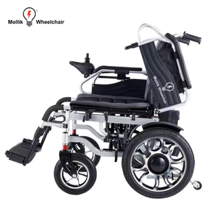 Mollik Electric Wheelchair Aluminum Alloy Built-In Battery Lightweight Portable <b>Mobility</b> <b>Chair</b> for Home - Product Image 1