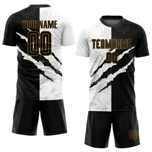 ชุดเสื้อและกางเกงฟุตบอลฤดูร้อนสำหรับผู้ชายแบบสั่งทำพิเศษ - โพลีเอสเตอร์ 100% พิมพ์ลายแบบระเหิด ซับเหงื่อ ป้องกันรังสียูวี เป็นมิตรกับสิ่งแวดล้อม - Product Image 2