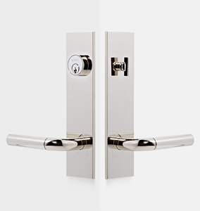 Manija de Doble Palanca en Color Bronce Acero, de Moda, para Hogar, Hotel, Restaurante, Personalizable con Herrajes de Pasaje y Privacidad - Product Image 2