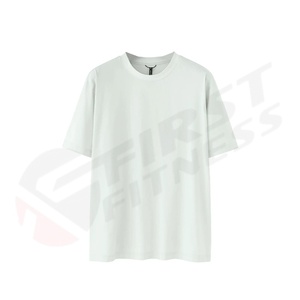 Camiseta de Hombre de Diseño Personalizado, Informal, Tejida, 100% Algodón, Cuello en V, Manga Corta, Corte Regular, Transpirable, Estilo Urbano, 280 g/m² - Product Image 2