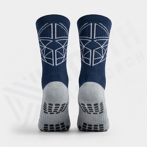 Cushioned Trainer <b>Socks</b> Football Yoga Basketball Breathable Performance Durable Soft Gym Wear Customized Color Fit Pairs Pack - Product Image 2