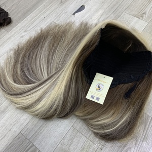 Pelucas Suizas de Cabello Humano Vietnamita Virgen Liso Natural con Cierre de Encaje HD al por Mayor Directo de Fábrica - Product Image 5