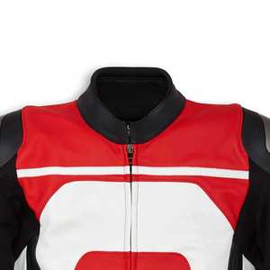 Premium Genuine Leather Printed <b>Racing</b> Biker Protective Riding Apparel Full Sleeve Unisex Motorcycle <b>Jacket</b> - Product Image 4