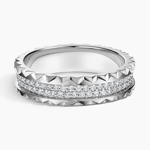 Fine Quality 925 Sterling <b>Silver</b> Gold Plated Moissanite <b>Eternity</b> <b>Ring</b> for Women Bridal Wedding Jewelry Design - Product Image 1