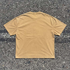 T-shirt brodé effet vieilli à marque privée pour homme, manches courtes, col rond, léger, idéal pour l'été - Product Image 2