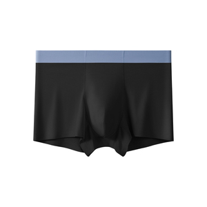 Calzoncillos Boxer Clásicos para Hombre, Corte Medio, Transpirables, de Algodón y Elastano, Cintura Elástica Cómoda, Ajuste Holgado, Estilo Diario - Product Image 2