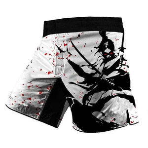 Services OEM, logo personnalisé, shorts de compression de haute qualité, nouveau design, shorts MMA unisexes, impression par transfert thermique, extensibles pour les arts martiaux - Product Image 3
